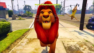 Lion Pushes People ( Funny Videos Compilation )