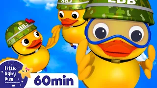 Six Little Ducks  +More Nursery Rhymes and Kids Songs | Little Baby Bum