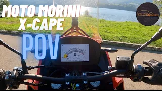 2023 Moto Morini X-Cape (649 cm3 60 HP) | POV Test Drive