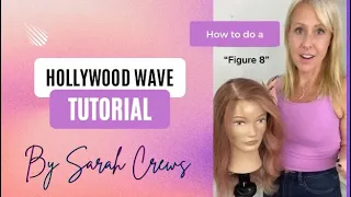 Vintage Glam Hollywood Wave Hair Styling  Tutorial (Figure 8 Curl Set)