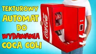 Automat do Cola Coli z tektury🥤