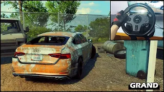 Rebuilding a AUDI S5 Sportback 17 - NFS HEAT - PXN-V9 gameplay.