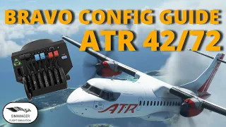 ATR 42 & 72 Config Guide | Honeycomb Bravo TQ | Plus how to calibrate throttle in cockpit