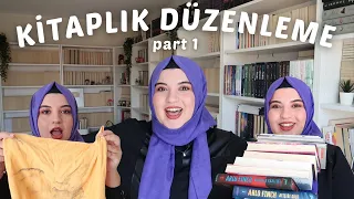 KİTAPLIK DÜZENLEME #1 | TÜM DÜZEN DEĞİŞİYOR! 🥹