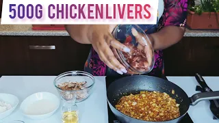 Quick and Easy Homemade Creamy Chicken Livers🤤😍 in 10 mins