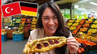 Trying TURKISH FOOD in Germany! (Manti, Tantuni, Knafeh, Street Food, & More)