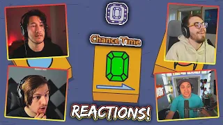 Youtuber's React To Chance Time! (Mario Party Reference) [Henry Stickmin - Completing The Mission]