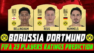 FIFA 23 ◾ BORUSSIA DORTMUND PLAYERS RATINGS PREDICTION