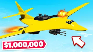 *NEW* $1,000,000 GIANT SUPER PLANE DLC In GTA 5!