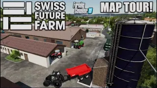 “SWISS FUTURE FARM” | FS22 MAP TOUR! NEW MOD MAP | Farming Simulator 22 (Review) PS5.