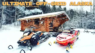 Winter expedition to extremely remote cabin in the Alaskan Wilderness