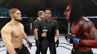 Khabib vs. Demon Yakuza - EA Sports UFC 2 - Champion Fights ☝️🦅