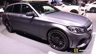 2019 Mercedes AMG C43 4Matic Wagon - Exterior and Interior Walkaround - 2018 Geneva Motor Show