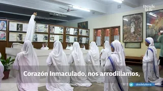 "To our Lady o Fátima" (traducido) cantado por las las Misioneras de la Caridad de la Madre Teresa