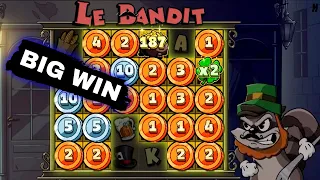 Le Bandit | NEW Hacksaw Gaming Slot | BIG WIN ($0.10 Bet)
