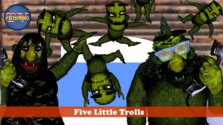 Five Little Trolls Jumping on the Bed - and lots more! | Nursery Rhymes & Children's Songs