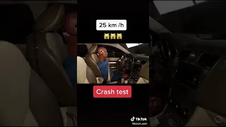 Crash test 25km/h