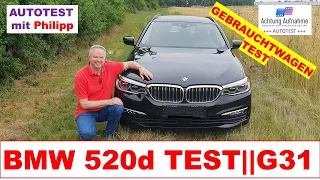 BMW 520d Touring G31 | BJ.2018 | großer Gebrauchtwagentest