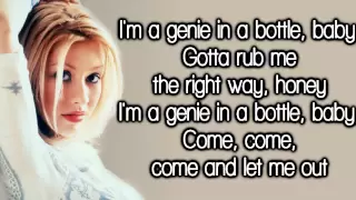 Christina Aguilera - Genie In A Bottle (Lyrics) HD
