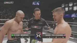 Daron Cruickshank vs Diego Brandao RIZIN.13