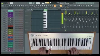 Автоаккомпанемент на MIDI клавиатуре в FL Studio / (Кавер)