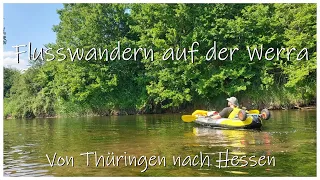 Flusswandern auf der Werra #sevylor #gumotex