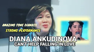 Диана Анкудинова DIANA ANKUDINOVA - CAN'T HELP FALLING IN LOVE - REACTION VIDEO