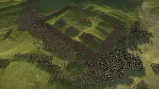 3.000 ROMANS vs 9.000 BERSERKERS - Total War: ROME 2