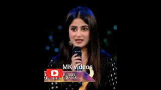 #First award of Sajal🏆on her ever best drama Gul e Rana😍..#Sajal beautiful🦋look..#Sajal Aly world👑#.
