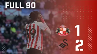 Full 90 | Sunderland  AFC 1 - 2 Swansea City