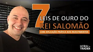 🔵Aplicando na prática os 7 princípios da Riqueza do Rei Salomão | Hora do Trader com Itaborai Santos