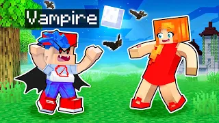 BOYFRIEND Turns Into a VAMPIRE in Minecraft!