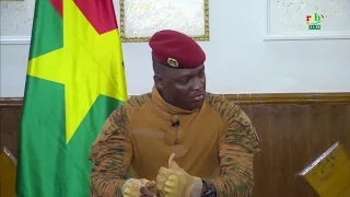 Rtb - Entretien avec le Président de la Transition, Chef de l'Etat, le Capitaine Ibrahim TRAORE