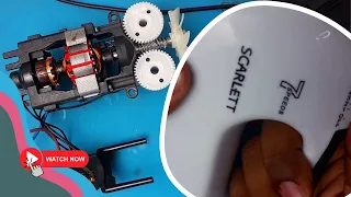 Scarlett 7 Speed Hand Mixer Fixing a Dead AC Motor DIY Repair