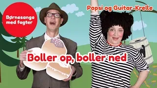 Boller op, boller ned (Fastelavn er mit navn)  | Børnesang med fagter | Popsi og Guitar-Krelle