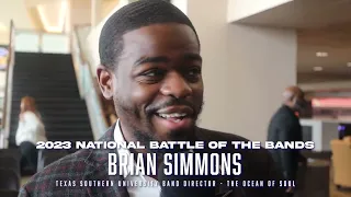 2023 National Battle of the Bands: Texas Southern's Band Director Brian Simmons Interview