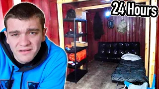 LOCKED IN MY UNDERGROUND BUNKER FOR 24 HOURS ALONE! (Extended Version)