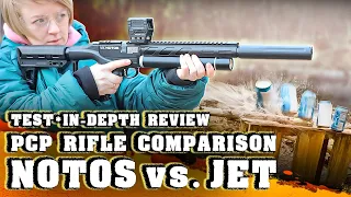 Umarex NOTOS CRK .22 carbine and Hatsan JET PCP Air Rifle | REVIEW and COMPARISON