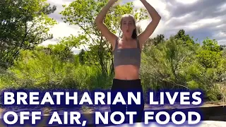 Breatharian lives off air instead of food