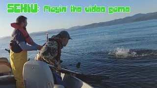 Sekiu: Playin' The Video Game (salmon, rockfish)