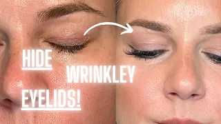 Makeup TIPS to Hide Wrinkles on Your Eyelids