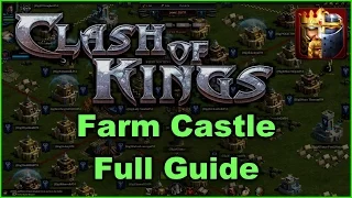 Clash of Kings Farm Castle Tips (Full Guide) HD