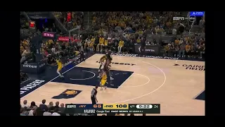 Alec Burks knocks down a huge 3 for the knicks to cut the lead down to 40