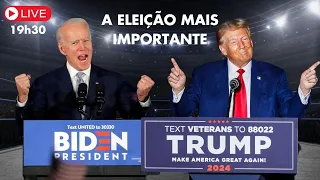 BIDEN VS TRUMP - A ELEIÇÃO MAIS IMPORTANTE DA HISTÓRIA | PROFESSOR HOC AO VIVO