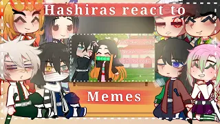 || Hashiras react to memes part 4 || What if Muichiro and nezuko are bestfriends ? || ( kny , GC )