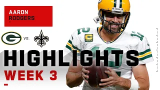 Aaron Rodgers Brushes Off Saints w/ 283 Passing Yds & 3 TDs | NFL 2020 Highlights