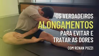 Pilates em Casa: ALONGAMENTOS para evitar e tratar as dores