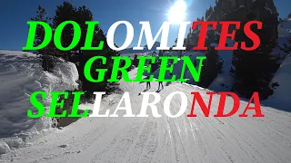 Green SellaRonda, Dolomites, Trentino, Veneto, Val Gardena, Alta Badia, Canazei, Arabba