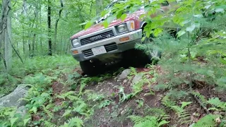 1990 Toyota 4runner, off road compilation, 7/3/21