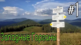 Западные Горганы. Карпаты 7 дней поход 1ч (Славское, Мысловка, полонина Німецька)